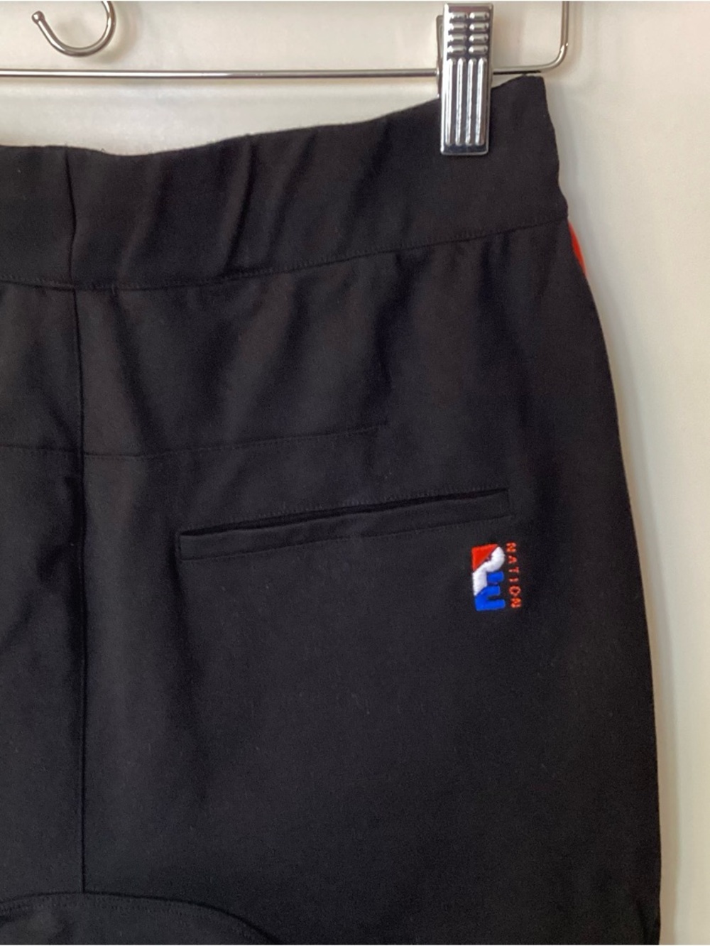 P.E Nation Court Run Ankle Ponte Pants with Side Stripes - Black - XS - Picture 6 of 8